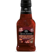 Kemal Kükrer Acı Biber Sosu Parçacıklı 260GR Barbekü Pet (20'li Paket)