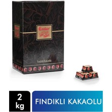 Ender Şoko Piramit Çikolata 2 kg Fındıklı (8'li Paket)