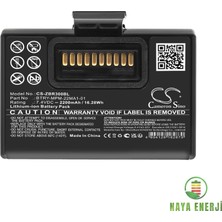 Naya Enerji Zebra ZQ320 / ZQ310 / ZQ320 Plus / ZQ310 Plus Uyumlu Mobil Yazıcı Bataryası