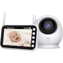 Trendexa Bebek Kamerası 4.3" Lcd, Oda Sıcaklık Takibi, Hd Gece Görüşü, Alarm & Hatırlatma, Iki Yönlü Ses