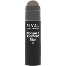Trendexa Bronzer & Contour Stick No.01,5 G, Kahverengi