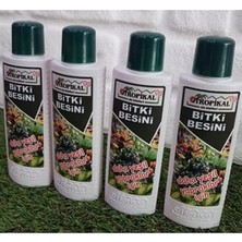 Trendexa Sıvı Gübre Bitki Vitamini Benjamin Besini, Bitki Besini 4 Adet 225 ml Yeşil Yapraklı Bitkiler Için