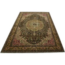 Kilim Antik 7m2 El Dokuma Eskitme Yün Salon Halısı 2141 - Vintage - Çok Renkli