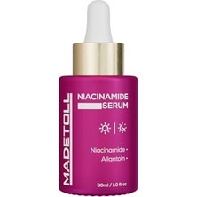 Trendexa 30 ml Niacinamide Serum, Gözenek Sıkılaştırıcı Sebum Dengeleyici B3 Vitamini ve Allantoin