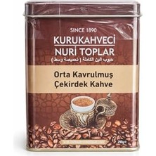 Trendexa Nuri Toplar Kurukahveci Türk Kahvesi Çekirdek 250 G Orta Kavrulmuş