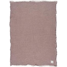 Trendexa Battaniye, 4 Katlı Müslin Pamuksu Yumuşaklık Bebek Çocuk Müslin ÖRTÜ%100 Pamuk 80 * 110 cm Kahverengi 110 x 80