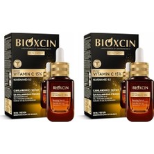 Trendexa Ester Vitamin C 15% Canlandırıcı Serum 30 ml – Niasinamid, Lipozom Teknolojisi, Antioksidan Etki – Cilt Tonu Eşitleyici ve Aydınlatıcı Serum (2 Paketi)