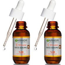 Trendexa 2'li C Vitamini Süper Aydınlatıcı Gece Serumu 30 ml Cilt Bakım Seti