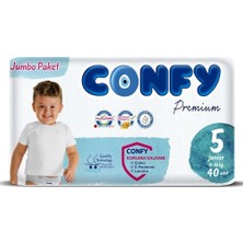 Trendexa Premium Junior Bebek Bezi 5 Numara | 11-18 kg | 40 Adet | Ekonomik Paket