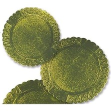 Pasta Altın Karton Altlığı 24 cm (6 Kişilik) 3 Adet