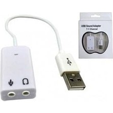 Trendexa Kablolu USB Ses Kartı USB Sound Adapter 7.1 Channel