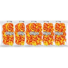 Kent Olips Portakal  ve  Limon Aromalı  Şeker 1kg * 5 Adet