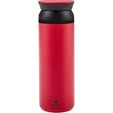 Trendexa Rainbow Çelik Sızdırmaz Termos 500 ml Kırmızı