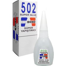 Trendexa 502 Japon Yapıştırıcı 10 Adet 20 G Hızlı Yapıştırıcı Evobond 502 Süper Yapıştırrıcı Orjinal Seramik Plastik Metal