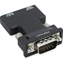 Trendexa Ses Destekli HDMI To VGA Çevirici Dönüştürücü Adaptör 4499