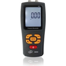 Benetech GM505 Manometre Fark Basınç Ölçer, Siyah