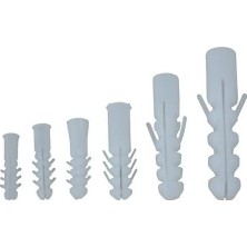Trendexa Dübel, Plastik (7 Mm, 100 Adet)