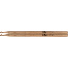 On-Stage Sahne Çubukları Hickory Davul Çubukları - 12 Çift - 5A Ahşap Uç