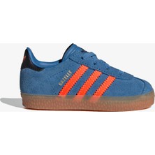 adidas Gazelle Mavi/Turuncu Bebek Spor Ayakkabı.-