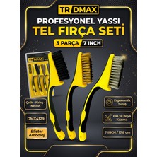 Dmax Profesyonel Tel Fırça Seti 3 Parça