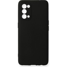 Uryport Oppo Reno 5 Pro Kılıf First Silikon - Siyah