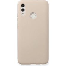 Uryport Huawei P Smart 2019 Kılıf Nano Içi Kadife Silikon - Pudra