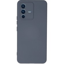 Uryport Vivo V23 5g Kılıf Nano Içi Kadife Silikon - Gri