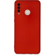 Uryport Huawei P30 Lite Kılıf Nano Içi Kadife Silikon - Kırmızı