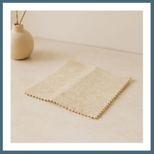 Agc Uygun Sepet Doğal Kabak Lifi Temizlik Bezi 3'lü 25X25 cm Agc