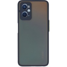 Uryport Oppo A96 Kılıf Montreal Silikon Kapak - Lacivert