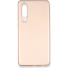Uryport Huawei P30 Kılıf First Silikon - Rose Gold