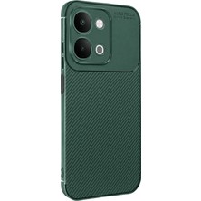 Uryport Vivo Y31D Auto Focus Karbon Kapak - Yeşil