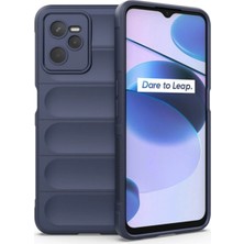 Uryport Realme C35 Kılıf Optimum Silikon - Lacivert