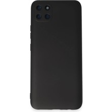 Uryport Realme C11 Kılıf Nano Içi Kadife Silikon - Siyah