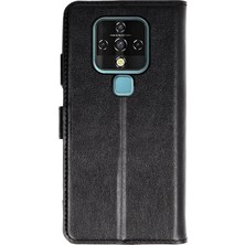 Uryport Tecno Camon 16 Trend S Plus Kapaklı Telefon Kılıf - Siyah
