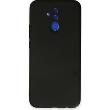 Uryport Huawei Mate 20 Lite Kılıf Nano Içi Kadife Silikon - Siyah