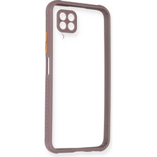 Uryport Huawei P40 Lite Kılıf Miami Şeffaf Silikon - Açık Mor