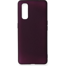 Uryport Oppo Find X2 Kılıf First Silikon - Mürdüm