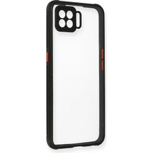 Uryport Oppo A73 Kılıf Miami Şeffaf Silikon - Siyah