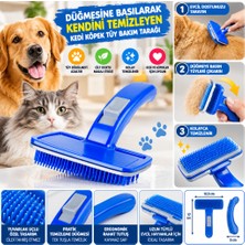 Milas Toptan Kendini Temizleyen Kedi Köpek Tüy Bakım Tarağı Tüy Alıcı Tarak