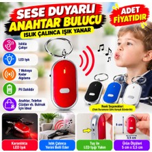 Efnaz Style Anahtar Bulucu Anahtarlık Sese Duyarlı Işıklı Anahtarlık Aparat (Adet Fihyatıdır)