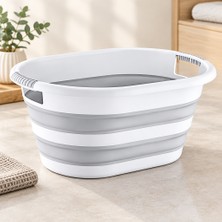 Milas Toptan Katlanır Çamaşır Sepeti 25 L