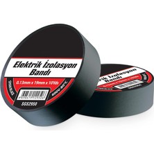 Sgs SGS2950 Sgs Elektri̇k Izolasyon Bandi Si̇yah 19MM*10YRD