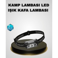 Astraltech Ipx5 Su Geçirmez Şarjlı LED Kafa Feneri | Hareket Sensörlü, Ayarlanabilir 60° Far
