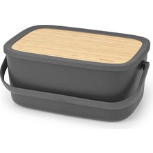 Brabantia Ekmek Saklama Kutusu Nic Dark Grey 128264
