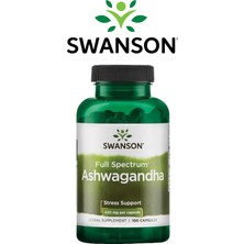 Swanson Full Spectrum 450MG 100 Kapsül Ash-Wagandhan