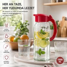 Emilahome Ala Cam Sürahi 1500 ml