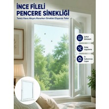 Astraltech Tek Kanatlı Cırt Bantlı Pencere Sinekliği