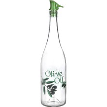 Emilahome Retro Cam Zeytinyağ Şişesi -Yağlık 750 ml