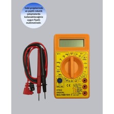 Astraltech Profesyonel Dijital Multimetre Volt Amper Direnç Ölçümü Yeni Nesil